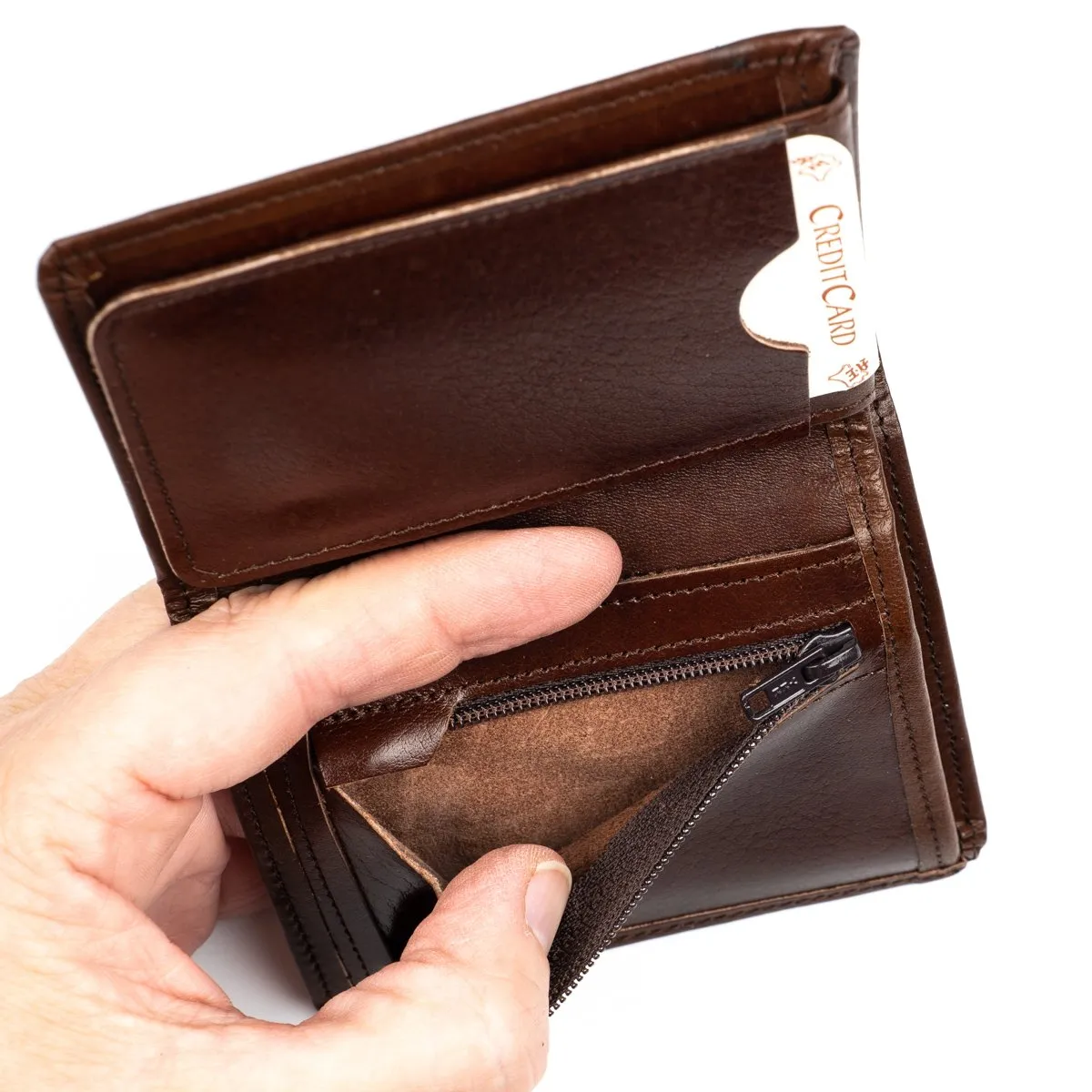 A. Eriksson kotimainen nahkalompakko - Image 6