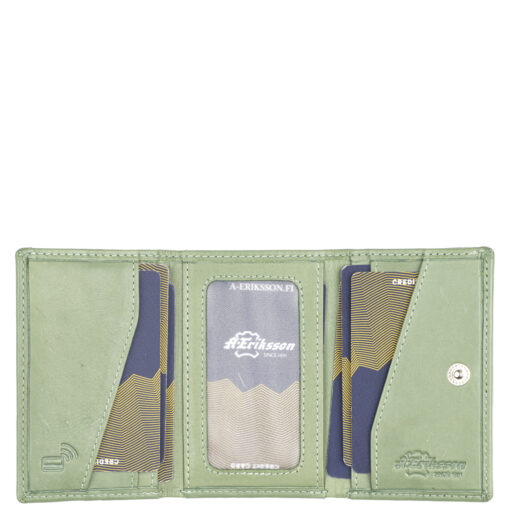 Alternative view of A. Eriksson Högsar, Heljä nahkalompakko XS